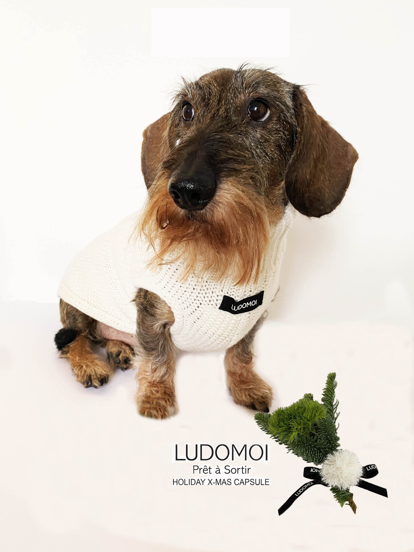 LUDOMOI Luxury Christmas Capsule - MILANO SWEATER NEIGE