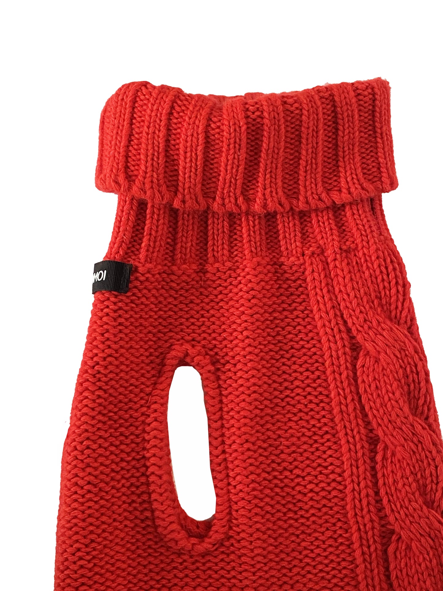 LUDOMOI Luxury Christmas Capsule - MILANO Sweater ROUGE
