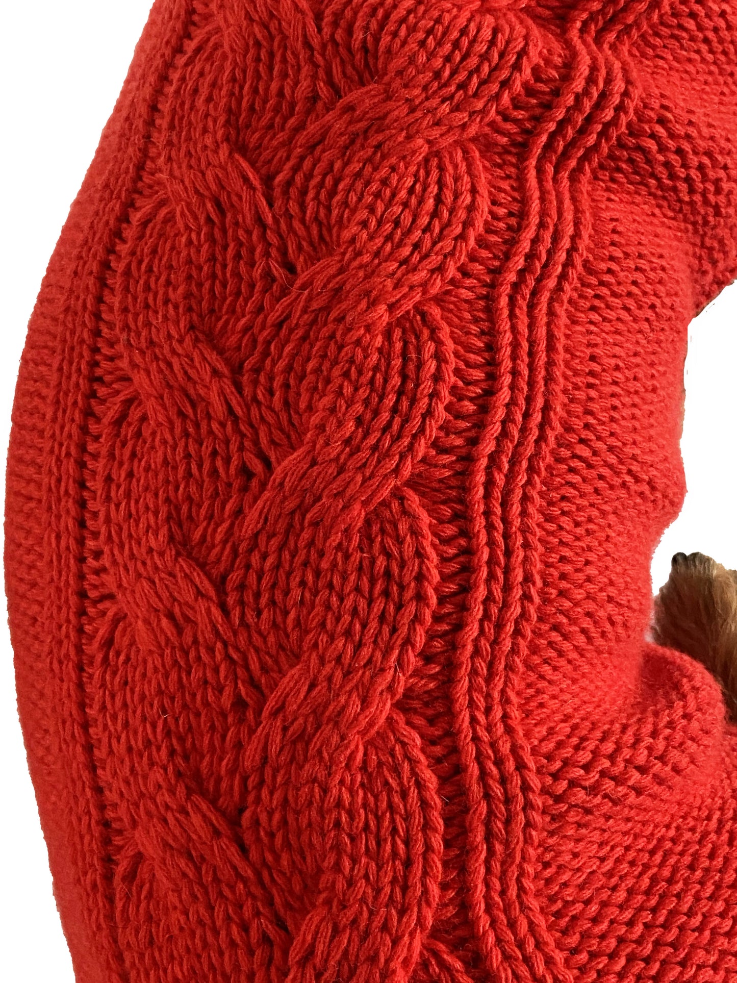 LUDOMOI Luxury Christmas Capsule - MILANO Sweater ROUGE