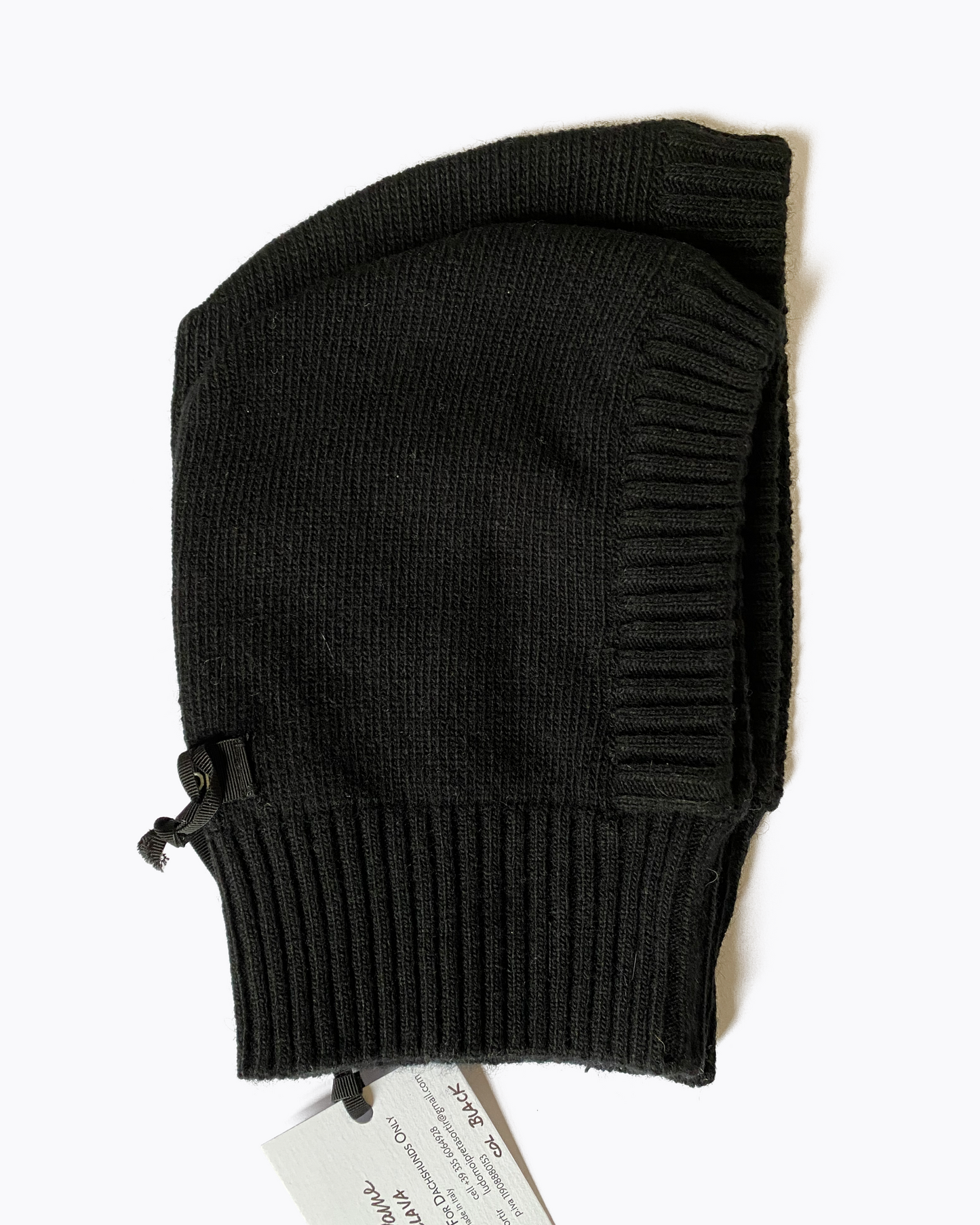 NOTRE DÂME BALACLAVA BLACK