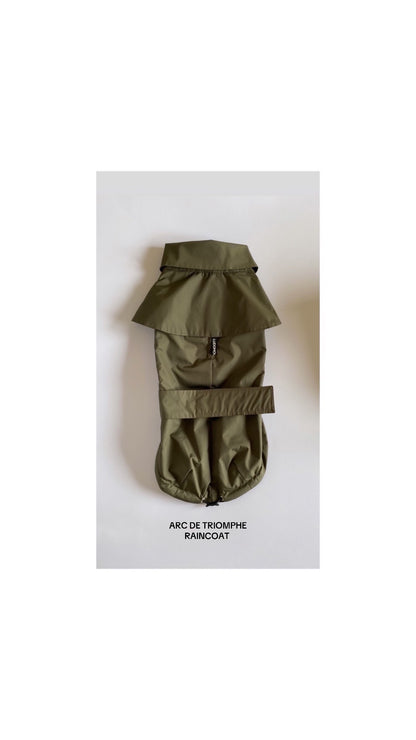 ARC DE TRIOMPHE DACHSHUND RAINCOAT