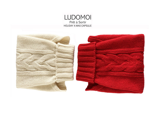 LUDOMOI Luxury Christmas Capsule - MILANO SWEATER NEIGE